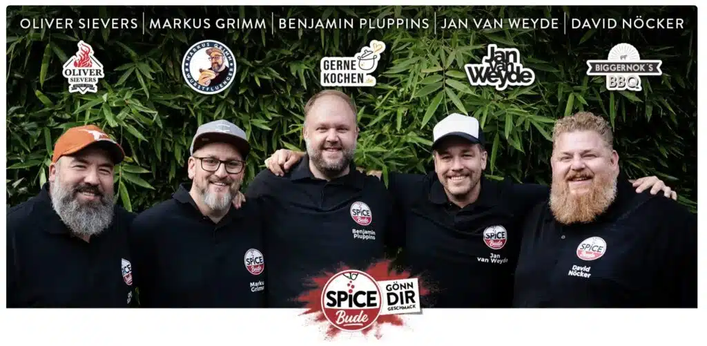 Gruppenbild der Brandfaces von Spicebude