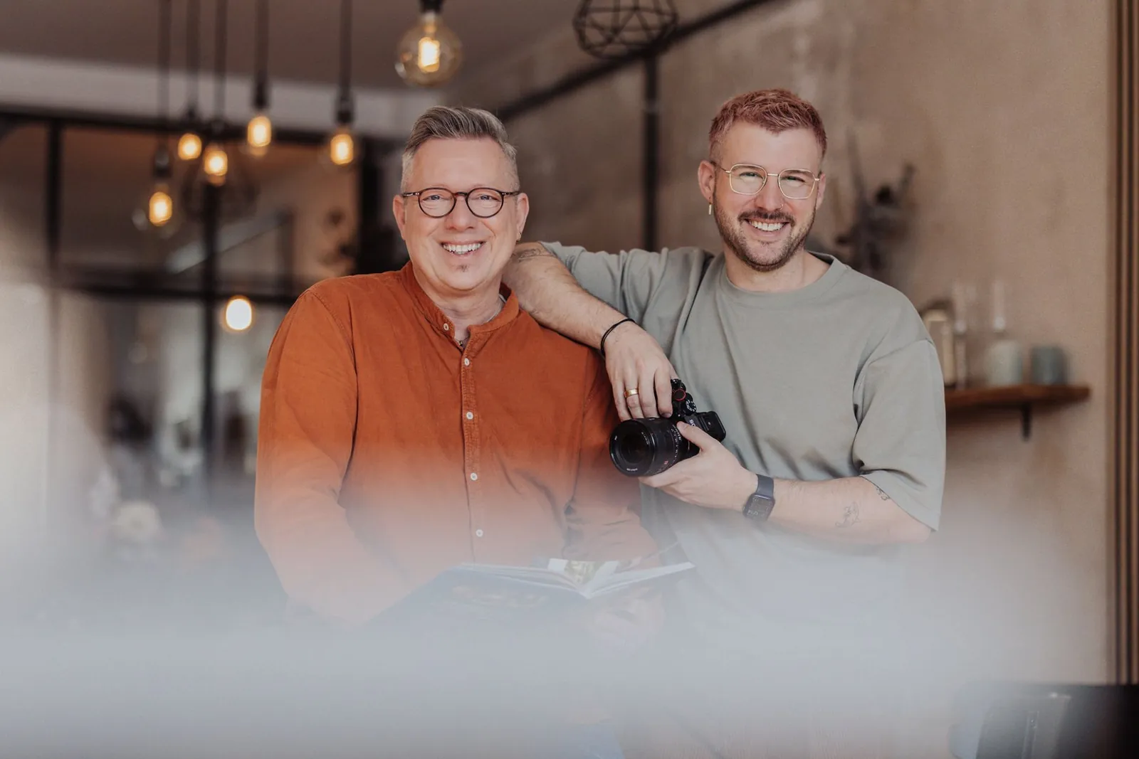 Torsten und Sascha im Foodstudio
